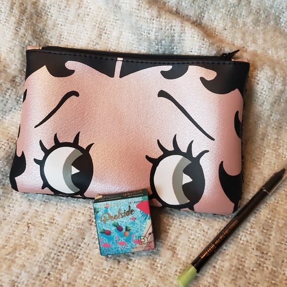 ipsy Handbags - Betty Boop bag + IBY Beauty shadow + Pixie Eye Pen
